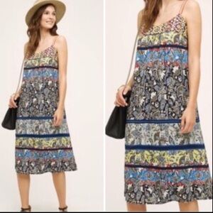 Anthropologie One September Cosima Midi Dress
